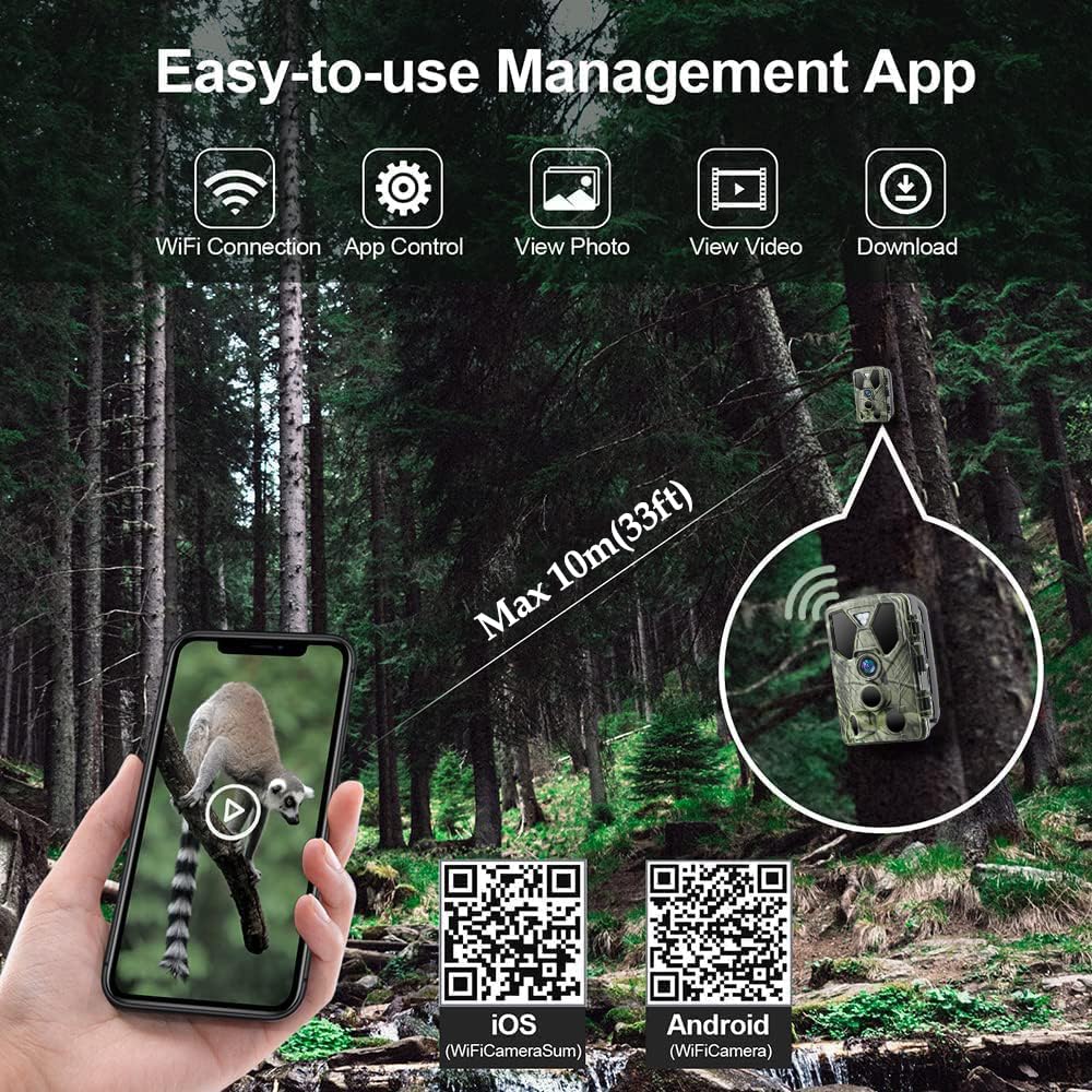 SuntekCam app enables remote photo sharing and management.