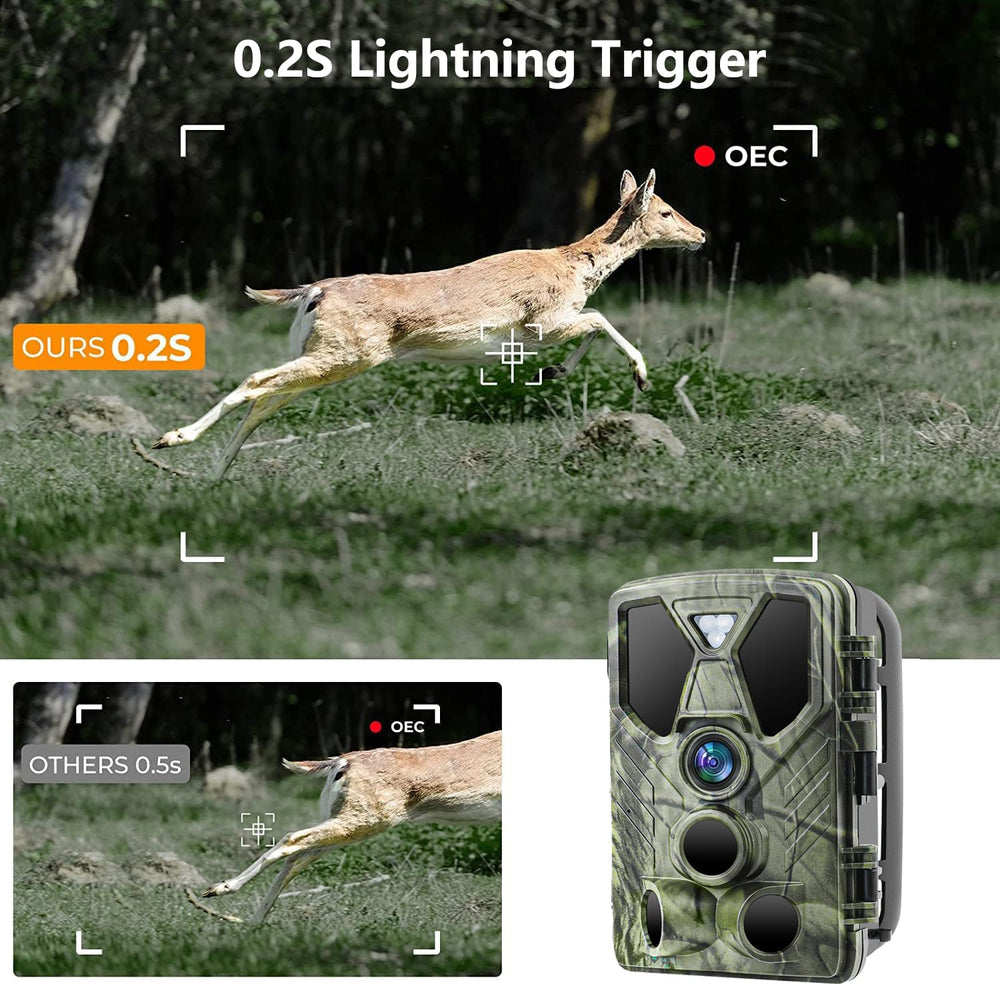 SuntekCam night vision reaches 65 feet for clear nocturnal shots.
