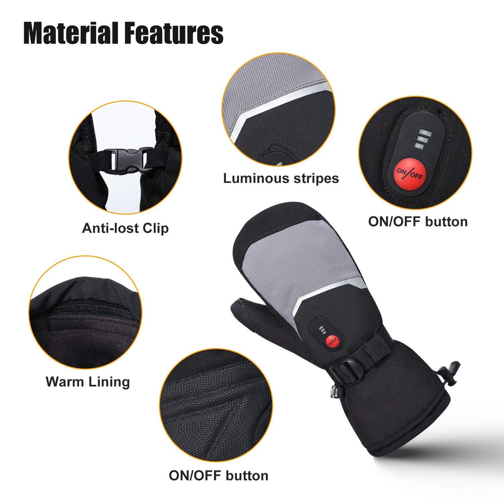 Sun Will heated mittens presented as a thoughtful outdoor gifts