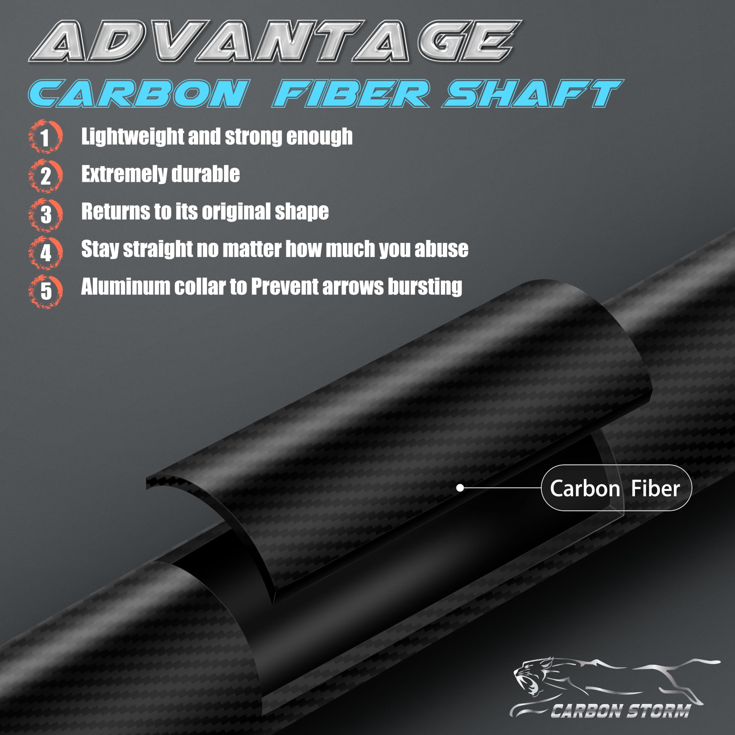 SUNYA aluminum-ring nock area reduces cracks and enhances comfort.
