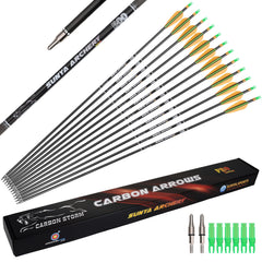 SUNYA Archery arrow set front box for quick setup and easy storage