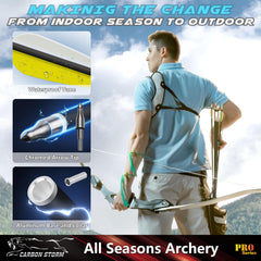 SUNYA arrow tip with retention O-ring for secure fit during pull-out.