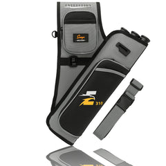 SUNYA Archery Hip Quiver with 3 arrow tubes for quick access on the range