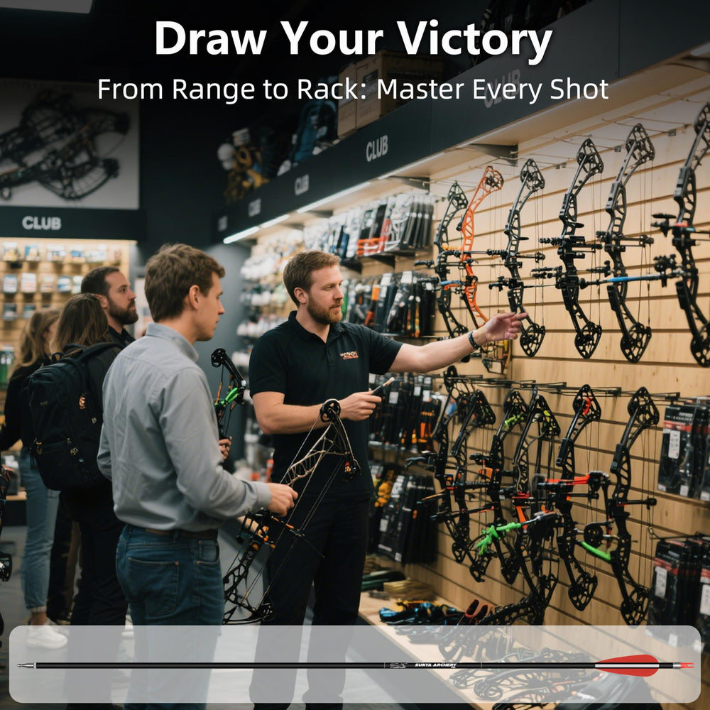 SUNYA Archery arrows suitable for indoor and outdoor practice sessions
