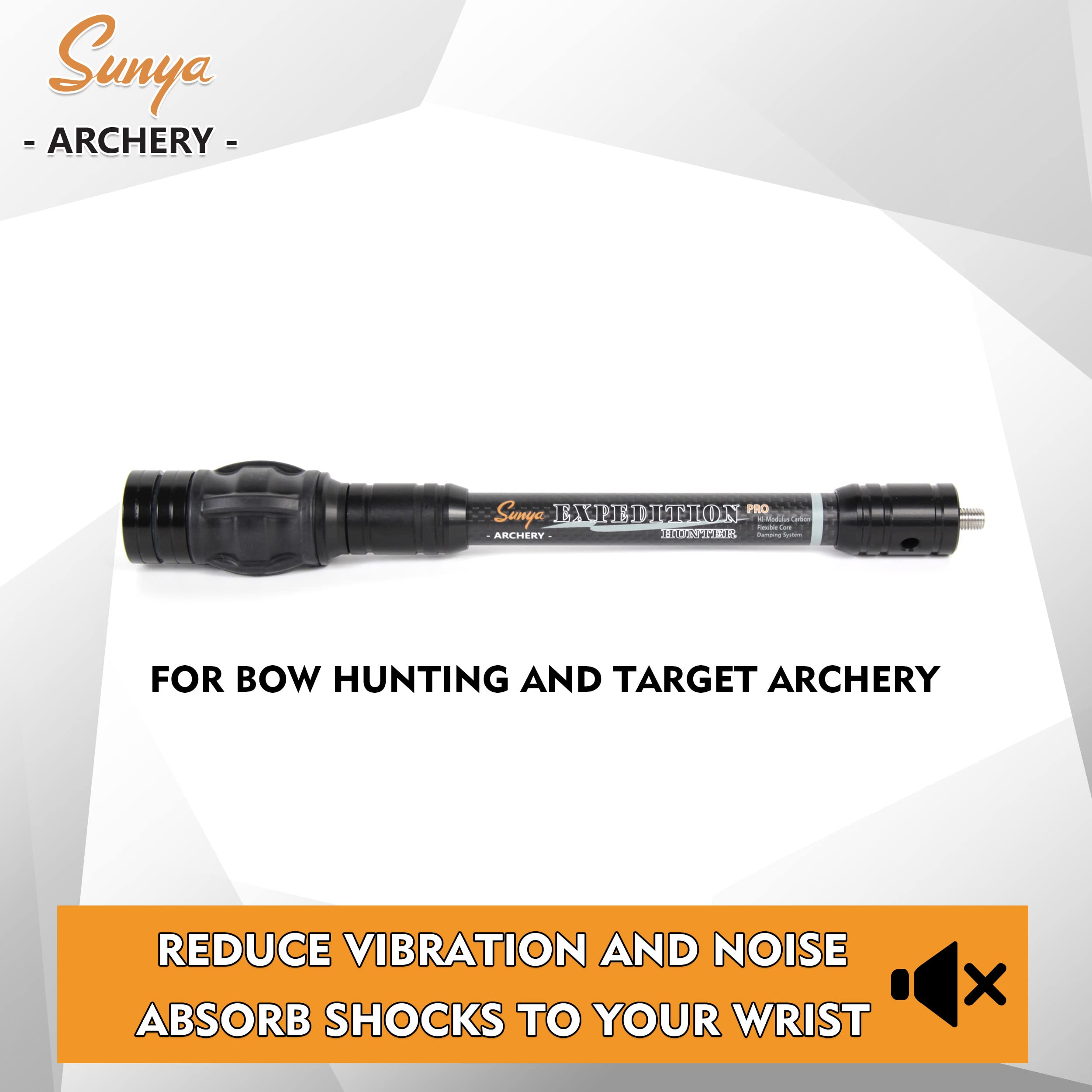 SUNYA damping system reduces vibration for smoother aiming