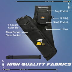SUNYA zippered pockets provide quick-access storage for gloves and score cards