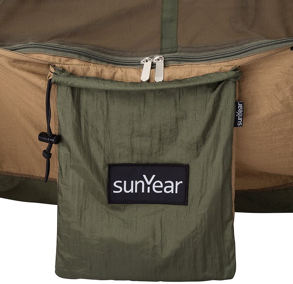 Sunyear Packable pouch image shows compact carry for travel.