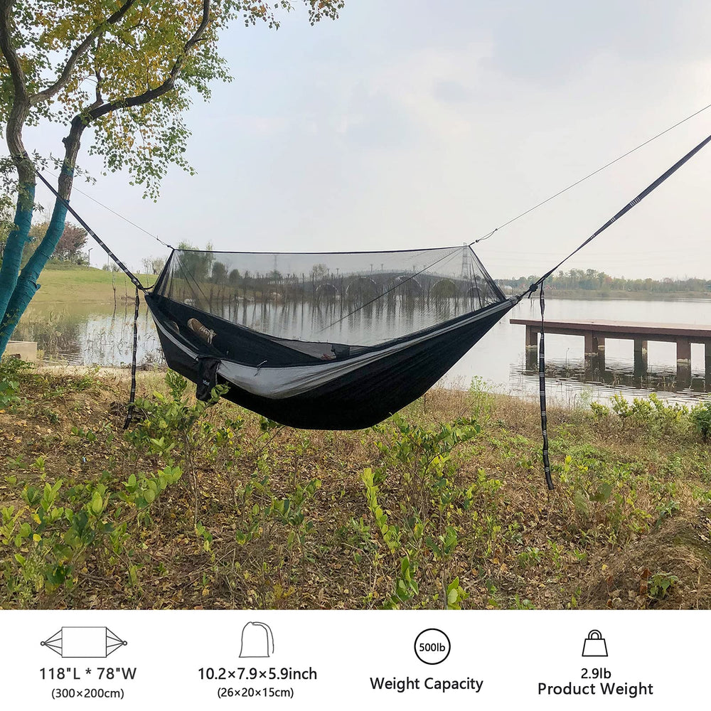 Sunyear hammock 500lbs capacity supports comfortable lounging.