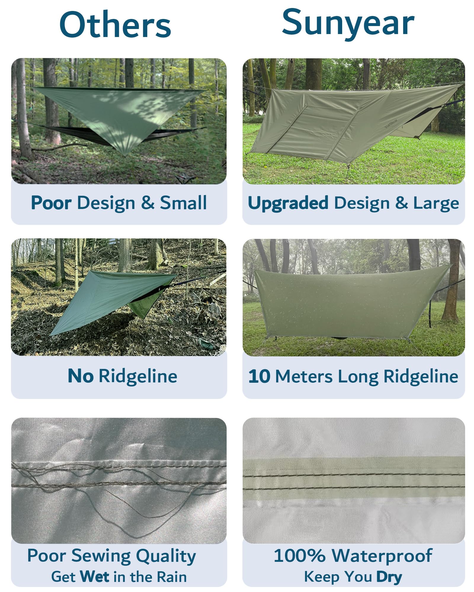 Sunyear hammock assembly simplified enables quick setup