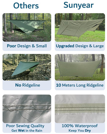 Sunyear hammock assembly simplified enables quick setup