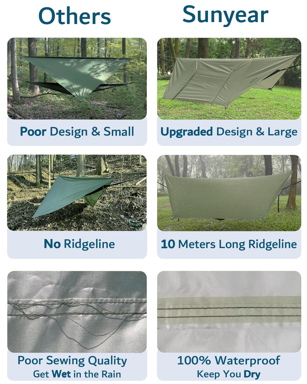 Sunyear hammock assembly simplified enables quick setup
