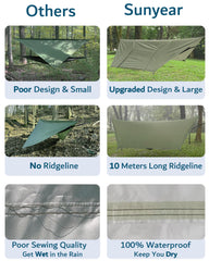 Sunyear hammock assembly simplified enables quick setup