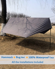 Sunyear hammock uses durable oxford material for outdoor comfort