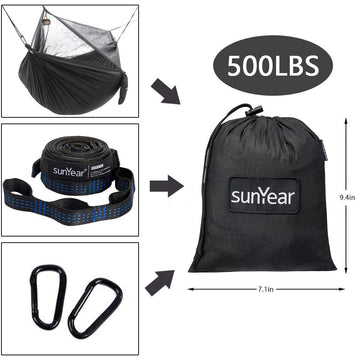 Sunyear tear-resistant net promotes airflow and bug protection
