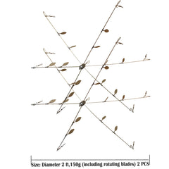 Suoliweng Alabama rig with six arms and swimbait connections, ideal for multi-lure presentation.