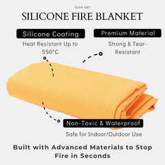 Supa Ant glow-in-the-dark fire blanket improves visibility in smoke