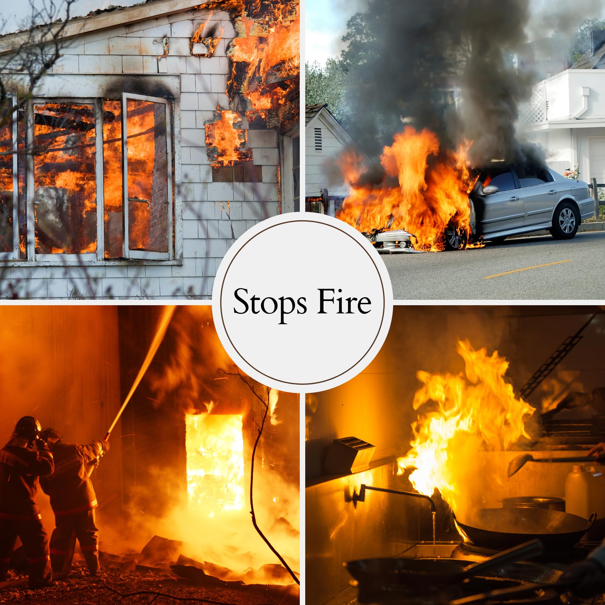 Supa Ant two-pack fire blankets for home safety