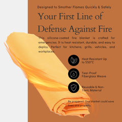 Supa Ant home and kitchen safety fire blanket