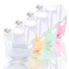 SUPANT collapsible water carrier assembled showing 10 L capacity for outdoor use