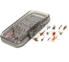 Superbe Flies 32-flies assortment: dry, wet, nymph, and caddis patterns for trout