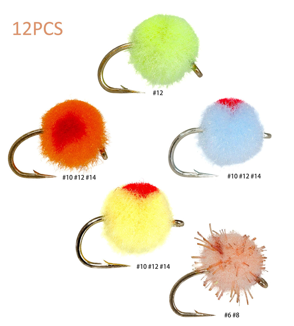 Superbe Flies egg fly steelhead patterns provide effective, eye-catching lures in varied river conditions.