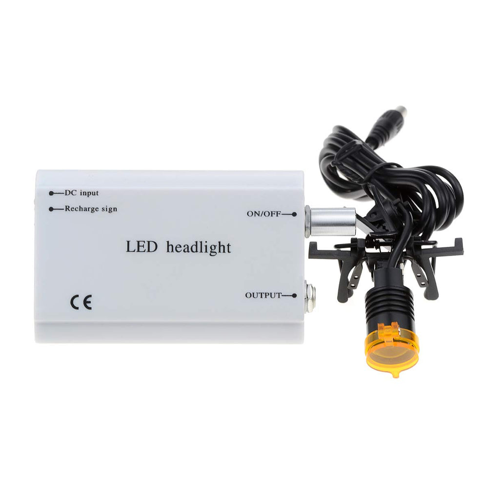 Superdental blue-light filter reduces glare for patient comfort.