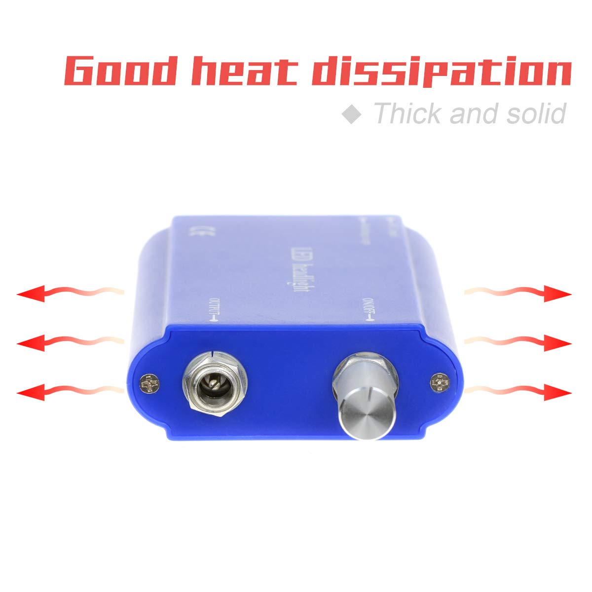 Superdental 6000K color temperature provides bright, natural task lighting.