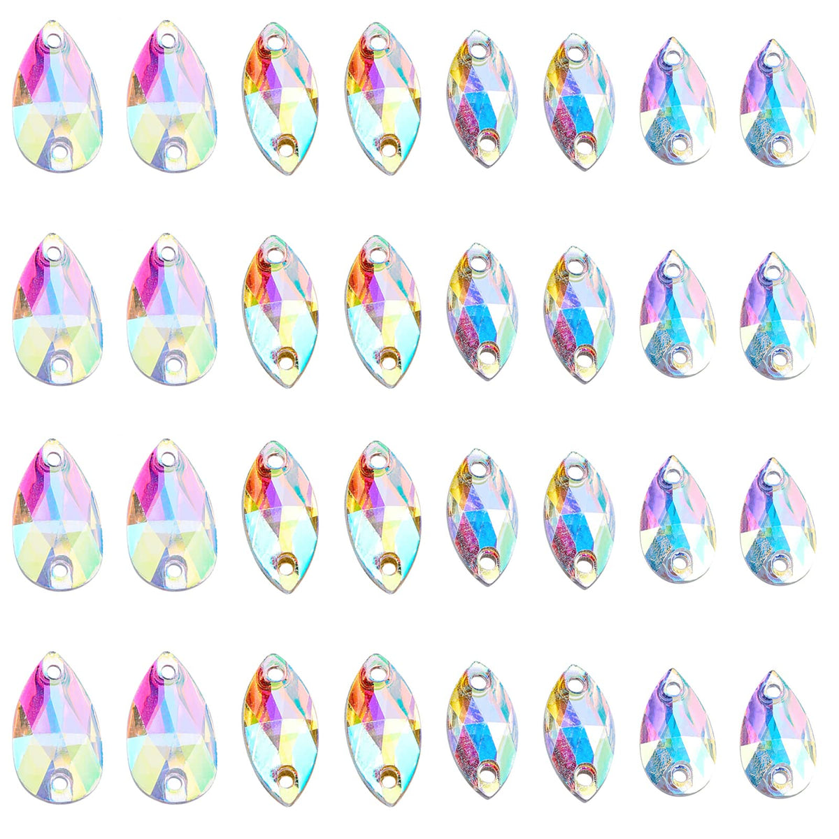 SUPERFINDINGS teardrop small lure-parts for DIY customization and attraction