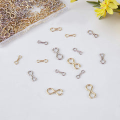 Golden 17.5x7.5x1.5mm sinker eyelets for fishing lures
