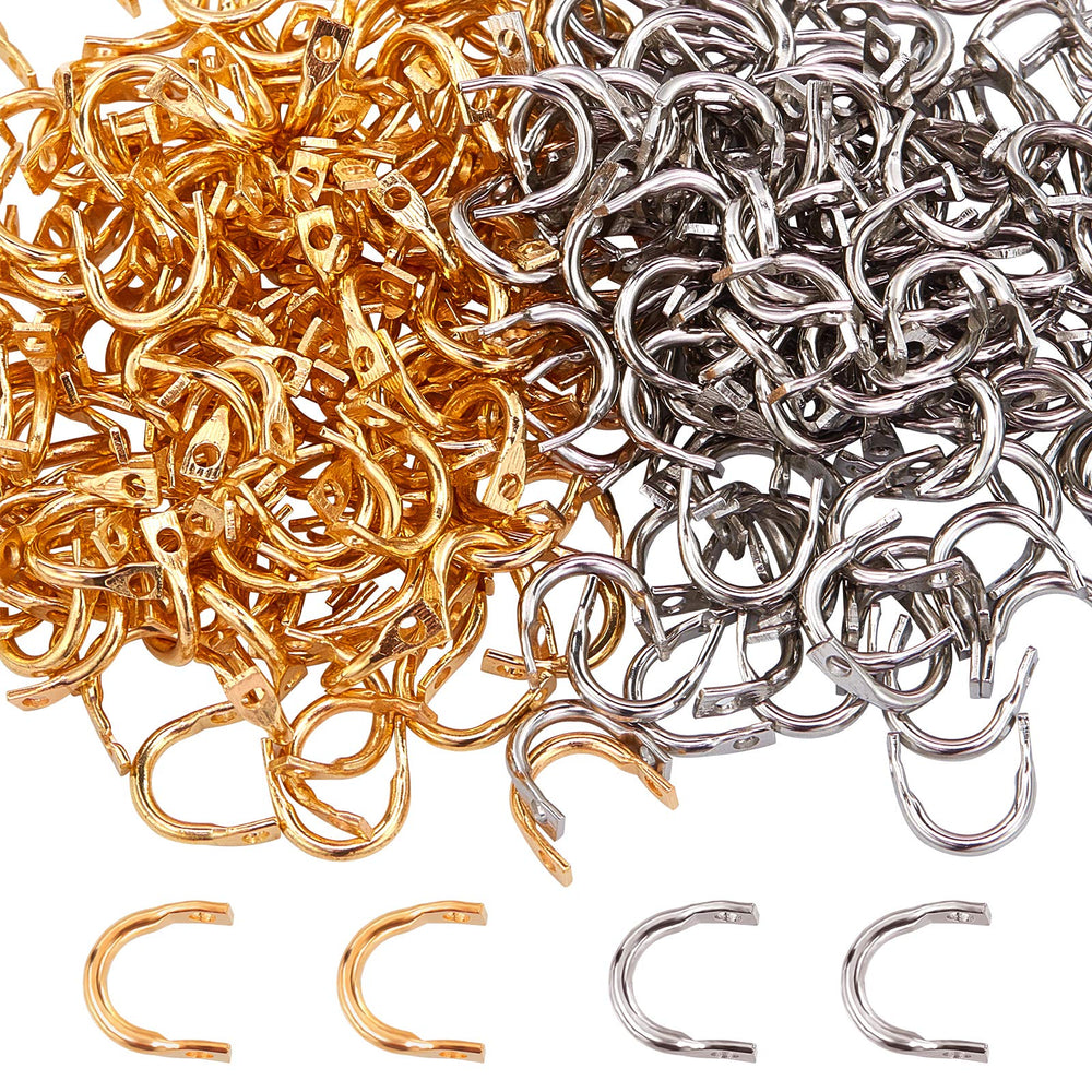 Superfindings brass spinner clevis packaging for easy DIY lure projects.
