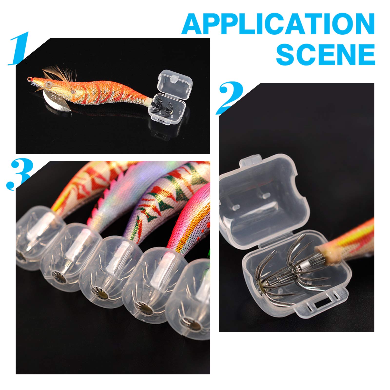 Durable, eco-friendly hook protectors shielding from seawater