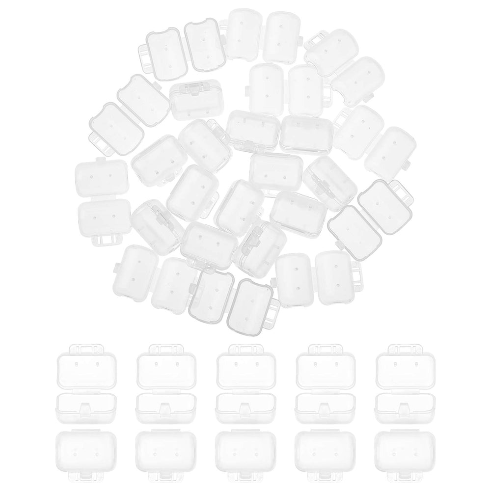Overview of the hook protector case with 6 caps