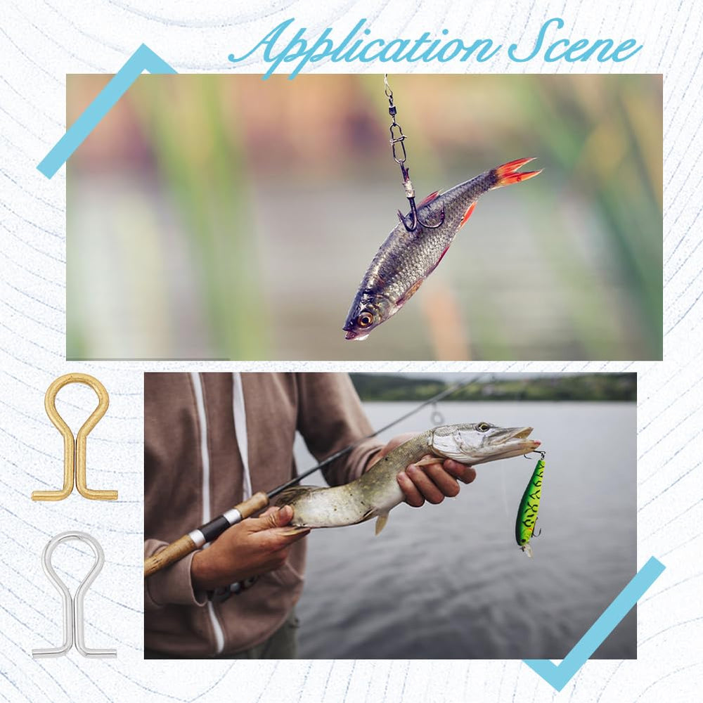 SUPERFINDINGS 200-piece kit supports extended DIY fishing projects.