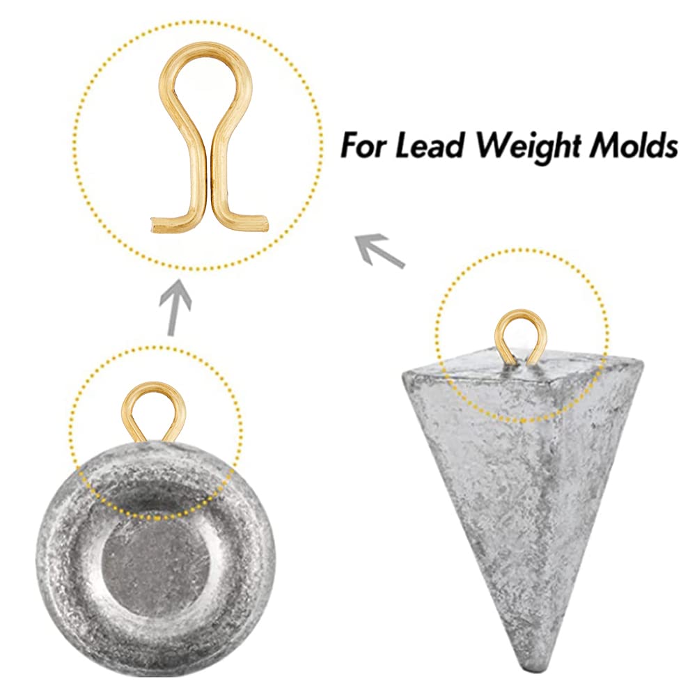 SUPERFINDINGS fishing eyelets support smooth line flow and reliable connections