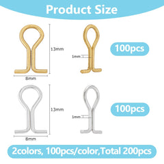 SUPERFINDINGS brass sinker eyes with silver loop offering smooth rotation for tangle-free rigs.
