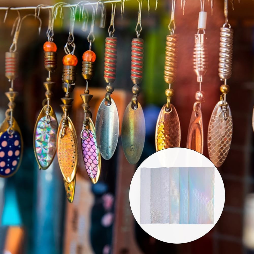 SUPERFINDINGS Fishing tackle stickers offer versatile decoration for baits and gear.