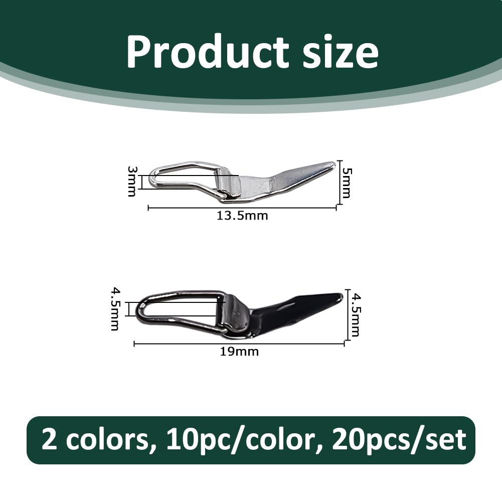 Superfindings large hook keeper quick access for bigger hooks during setup
