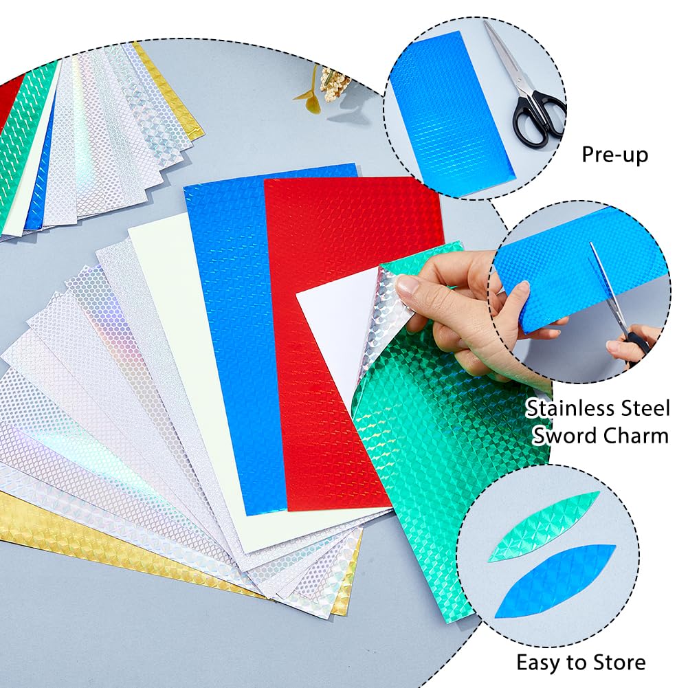 Superfindings waterproof adhesive lure tape sticks firmly on metal baits.