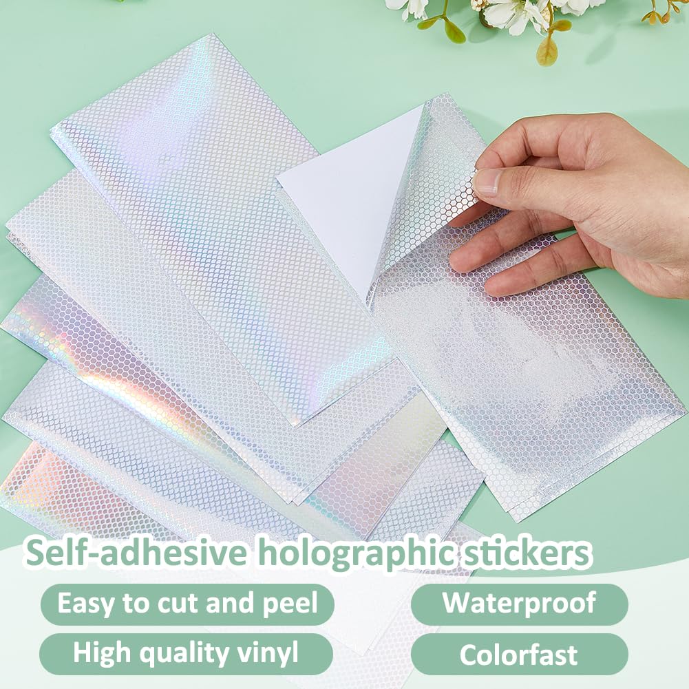 SUPERFINDINGS PVC self-adhesive stickers durable and easy to apply.