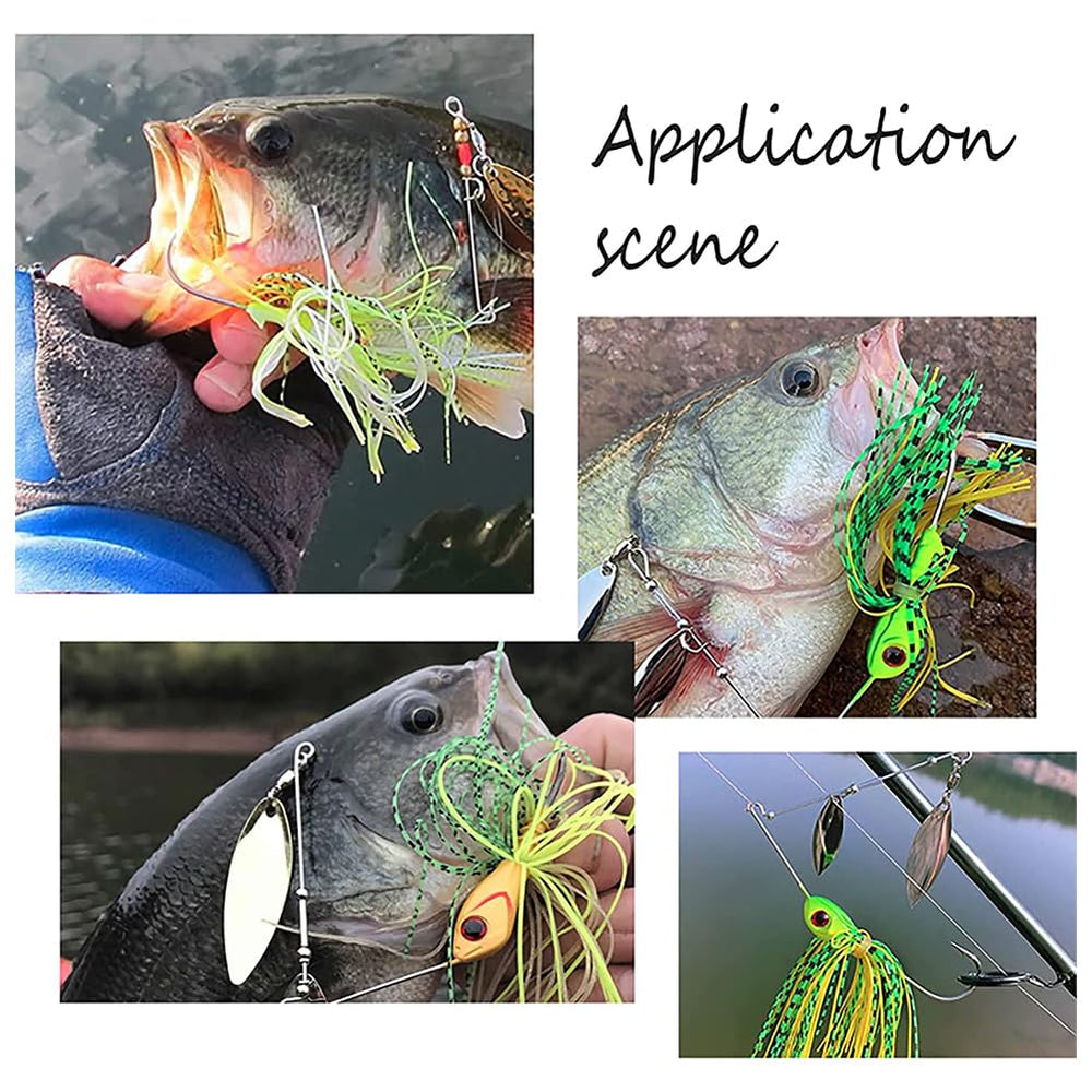 SUPERFINDINGS spoon blades work across saltwater and freshwater environments.