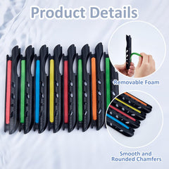 SUPERFINDINGS tough plastic construction offers durable reliable performance