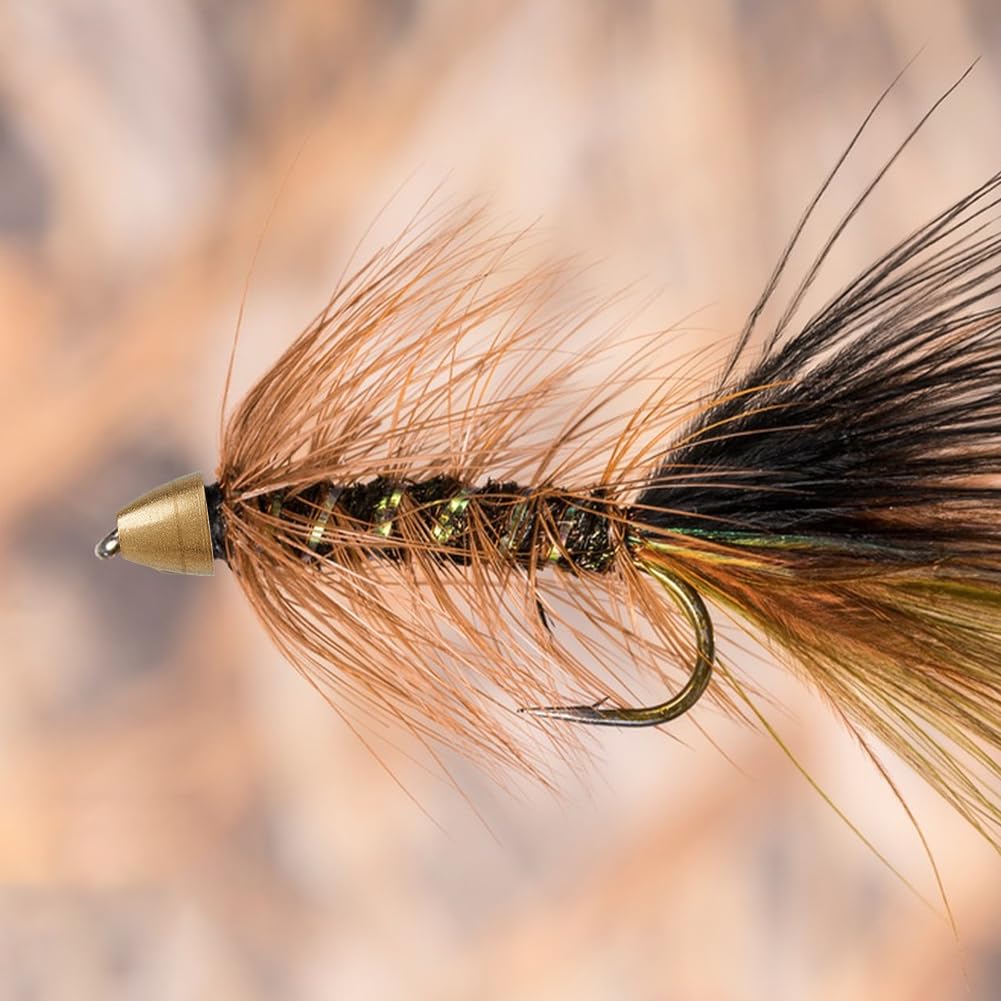 SUPERFINDINGS tungsten beads gold cone end 7x6mm delivers strong, long-lasting flies