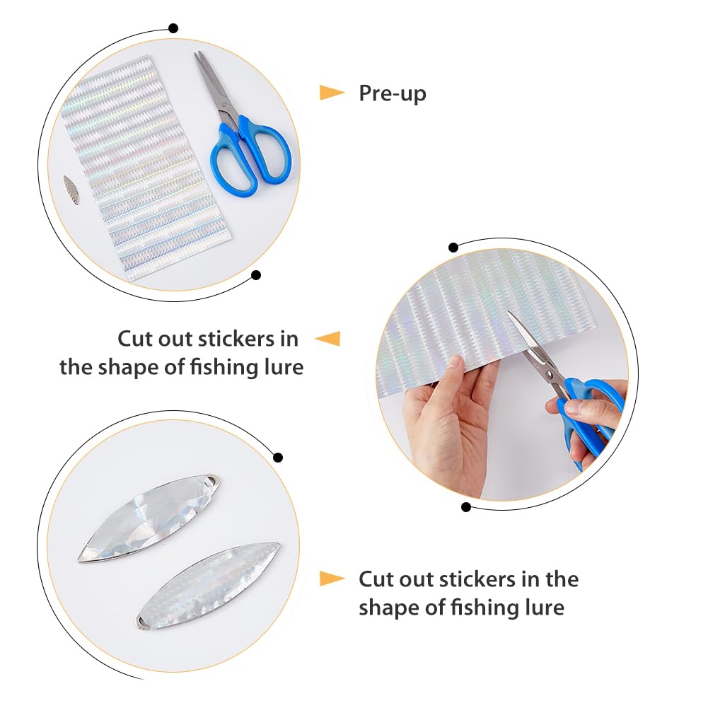 SUPERFINDINGS waterproof adhesive film secures lures against spray and splash
