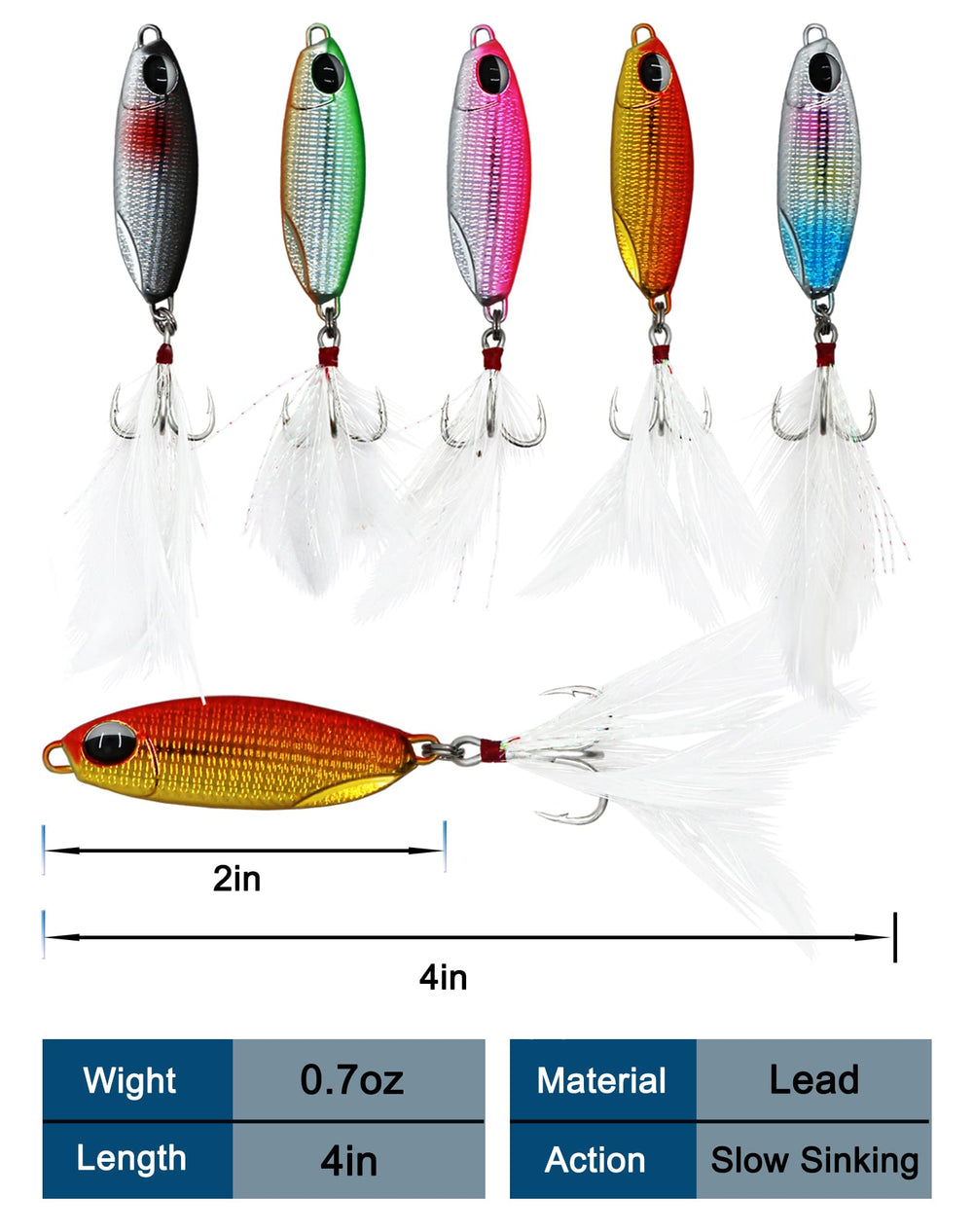 3D holographic eyes and treble hooks on SUPERTHEO Model-J