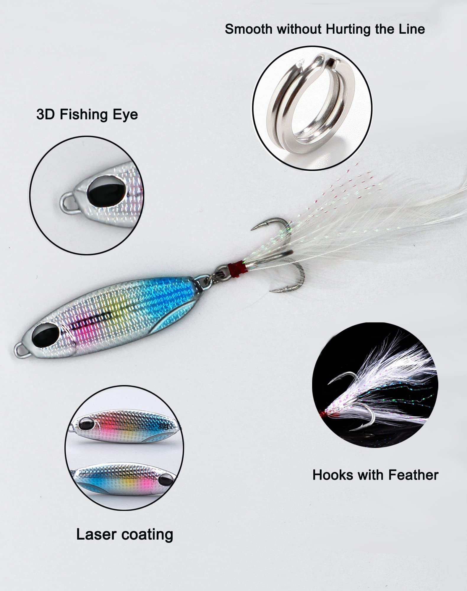 Alloy body and balanced design for long casts