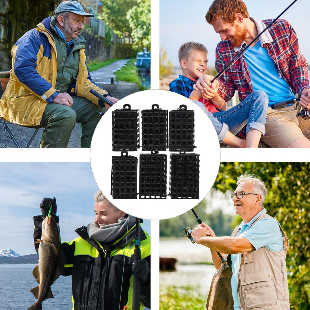 Durable iron material bait container for long-term use