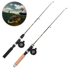 SUQIKMX ice fishing rod extended to 62 cm for shore casting