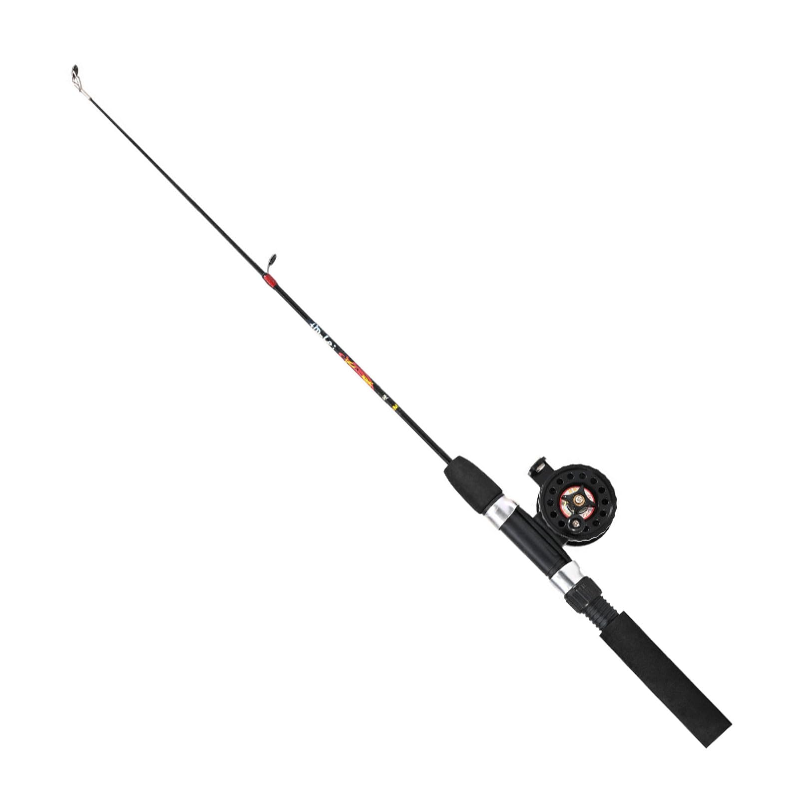 SUQIKMX rod and reel setup detailed for winter use