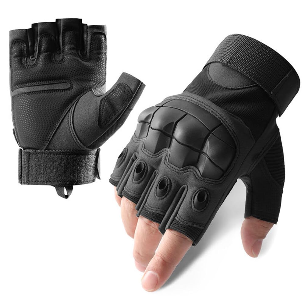 Surakey fingerless gloves with non-slip palm for secure grip during cycling.