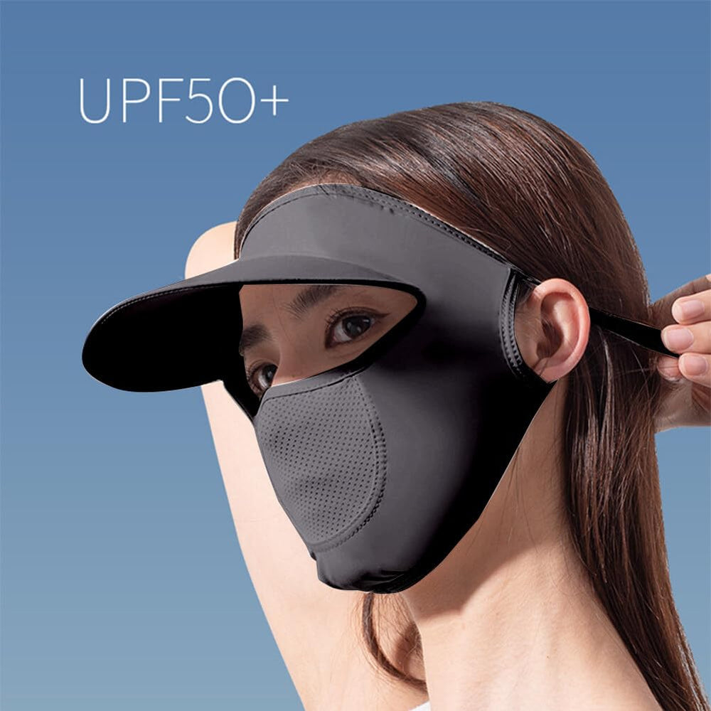 Surakey blue full face cover ideal for cycling and hiking